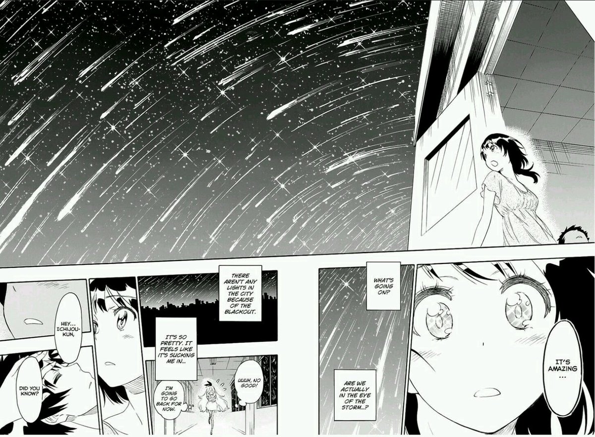 KhioneCatz's tweet photo. Beautiful scene but... Noooooo shut up onodera ๐ #Chapter211 https://t.co/yM22ldUxaF
