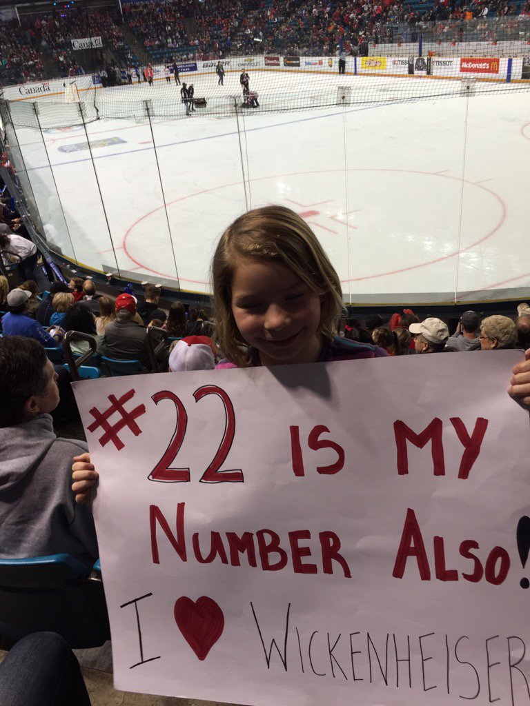 LWadlegger's tweet photo. Cheering on the girls #WomensWorlds #AllHeartCanada Section U row 8 seat #5 https://t.co/zgofaEWjEE