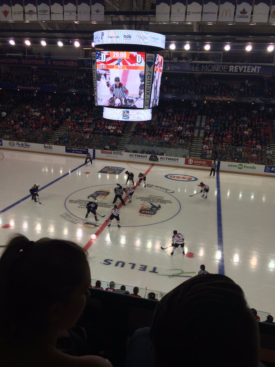 ScttCam's tweet photo. Go Canada Go! #WomensWorlds #kamloops https://t.co/f9S5d6pMW7