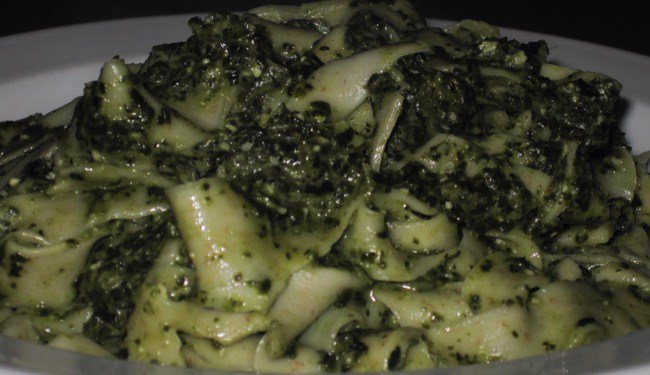 fabio01's tweet photo. Tagliatelle al pesto di cavolo nero https://t.co/Nc341Jrelg https://t.co/ODgYYahIk6