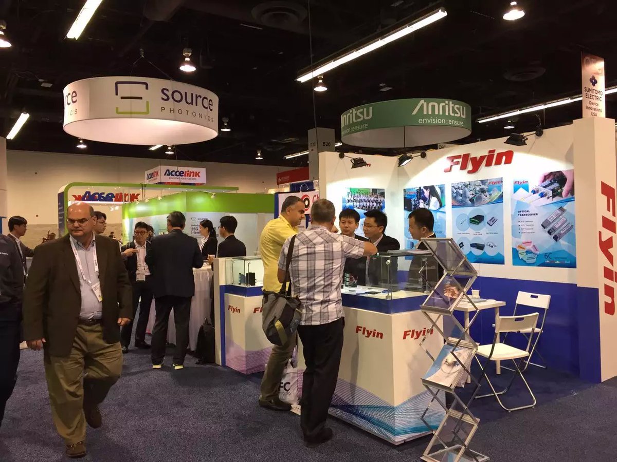 Successful of OFC 2016 in USA--Flyin Optronics Co., Ltd. opticres.com