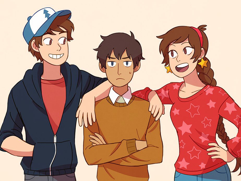 PERFECT #GravityFalls #OverTheGardenWall #Virt #Mable #Dipper.