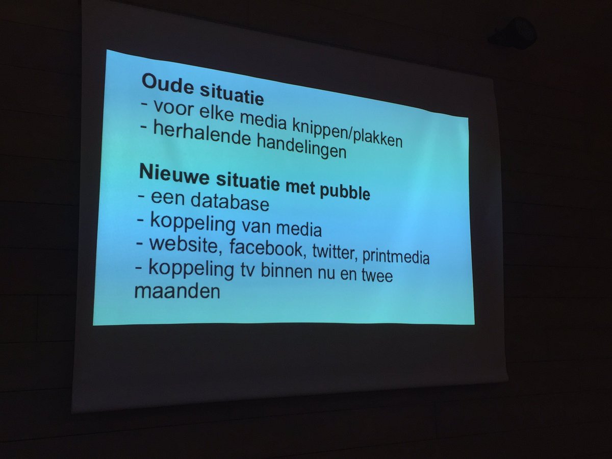 Presentatie <a href="/PeelenMaas1880/">Peel en Maas Venray</a> door Christ vd Munckhof met nieuw planning en editing systeem #pubble