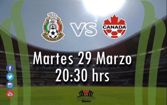 <a href="/EstadioAzteca/">Estadio Azteca</a> mañana todos a alentar #MiSeleccion <a href="/miseleccionmx/">Selección Nacional</a>  <a href="/ohmydog_mx/">Oh My Dog!</a> <a href="/elsapoAndaluz/">El Sapo Andaluz</a> <a href="/ValhallaTurkeyL/">VALHALLA TURKEY LEGS</a>