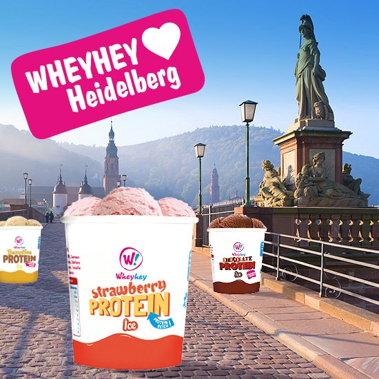 WheyHeyDE's tweet photo. Heidelberg! #wheyheyde #proteineis gibt es jetzt auch in Heidelberg bei JFK Sport :) https://t.co/TzXDTYNLzP