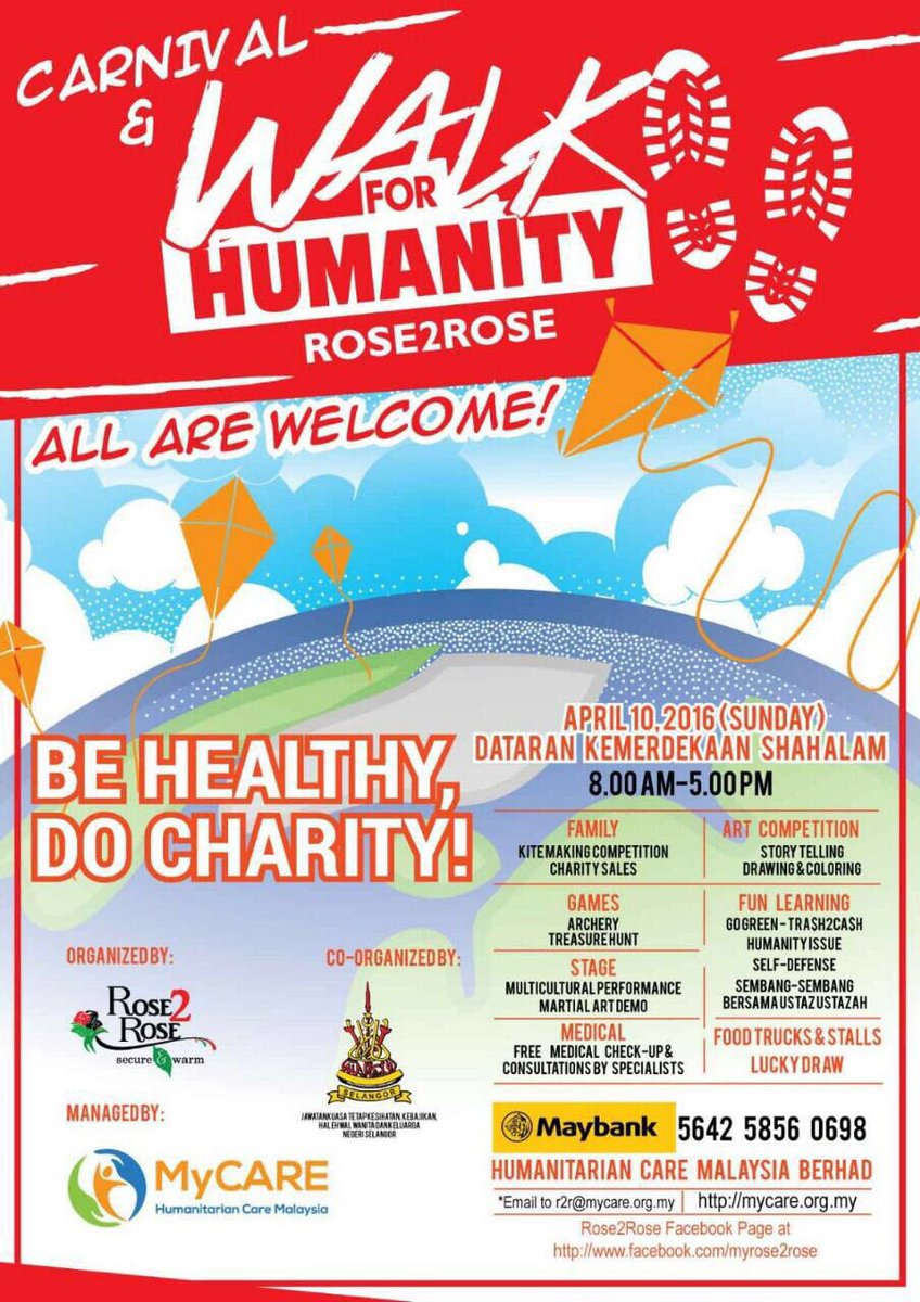 faizal_tahir's tweet photo. Walk for Humanity.

Let's support this!!

Stay healthy, make others happy. Insha'Allah.

Allah bless u kind hearts. https://t.co/Qf7PBTvHHr