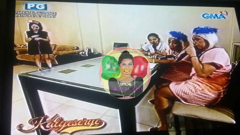 mainesadmirer's tweet photo. Na-stress ang mga Lola at si Divina kay Yaya In! Kahit ako nastress! Hahaha #ALDUBStoryContinues @mainedcm https://t.co/UbHlDvjUyG