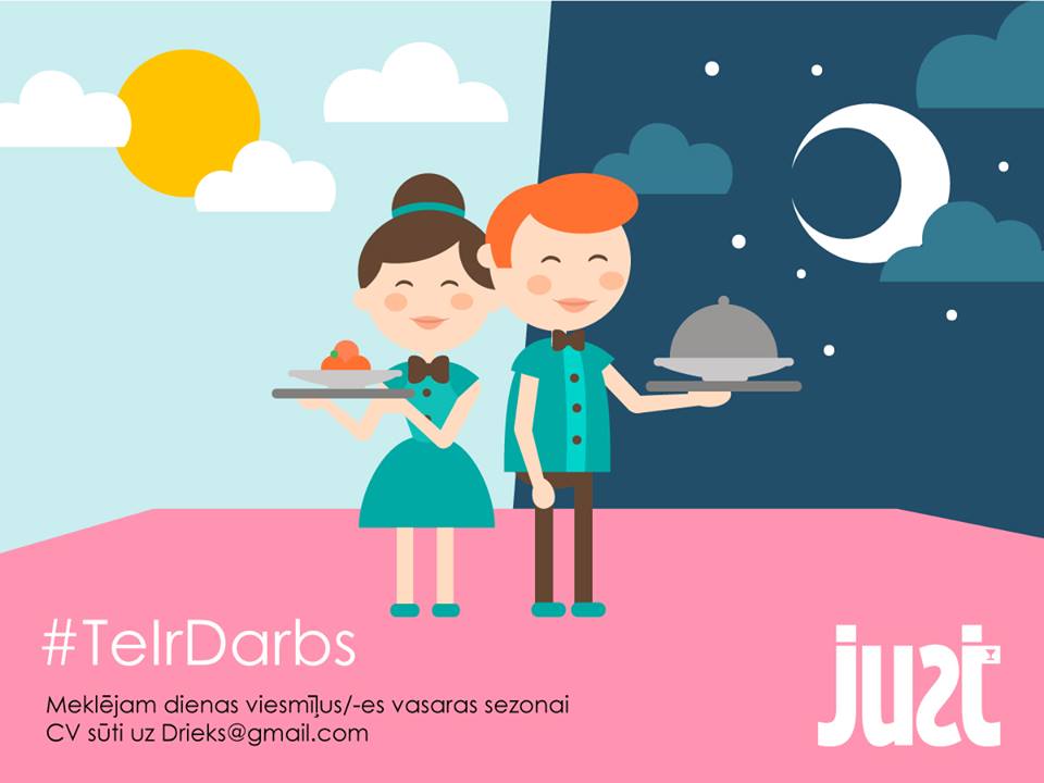Just_Bar's tweet photo. #TeIrDarbs
Joprojām cītīgi meklējam sev vasaras kolēģi ! :) https://t.co/bSZwHlNxE8