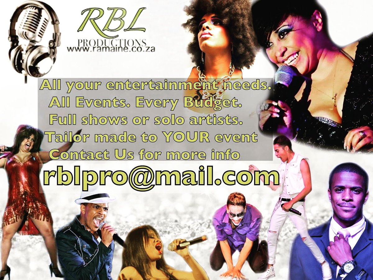 For all your corporate or private #event #entertainment needs, check out ramaine.co.za #RBL #ReBeL #music