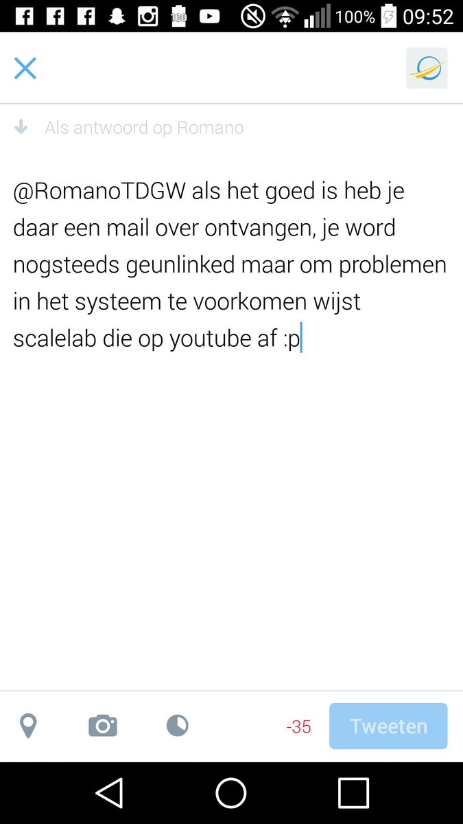 TWGNetwork's tweet image. @RomanoTDGW tweet was te lang