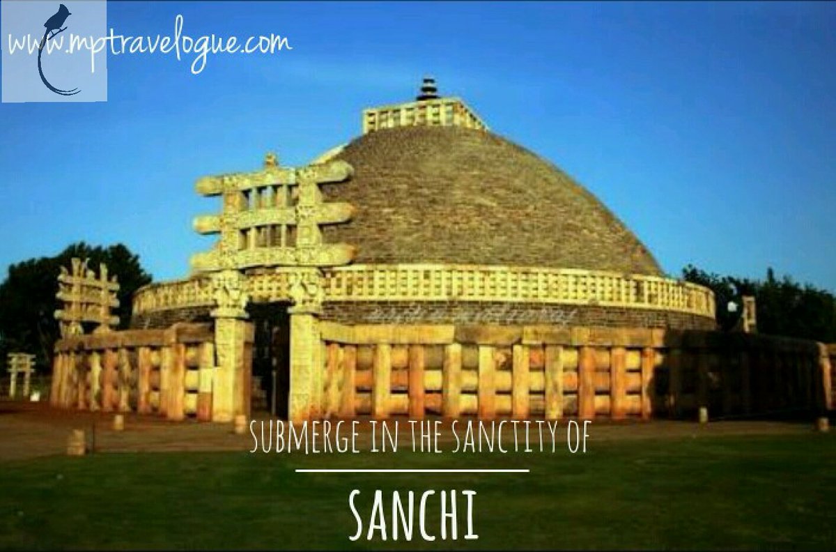 MPTravelogue's tweet photo. 4>Sanchi Stupa, with profusely carved and ornamental gateways, is the oldest stone structure in India #mptravelogue https://t.co/Rmv5zBb5oF