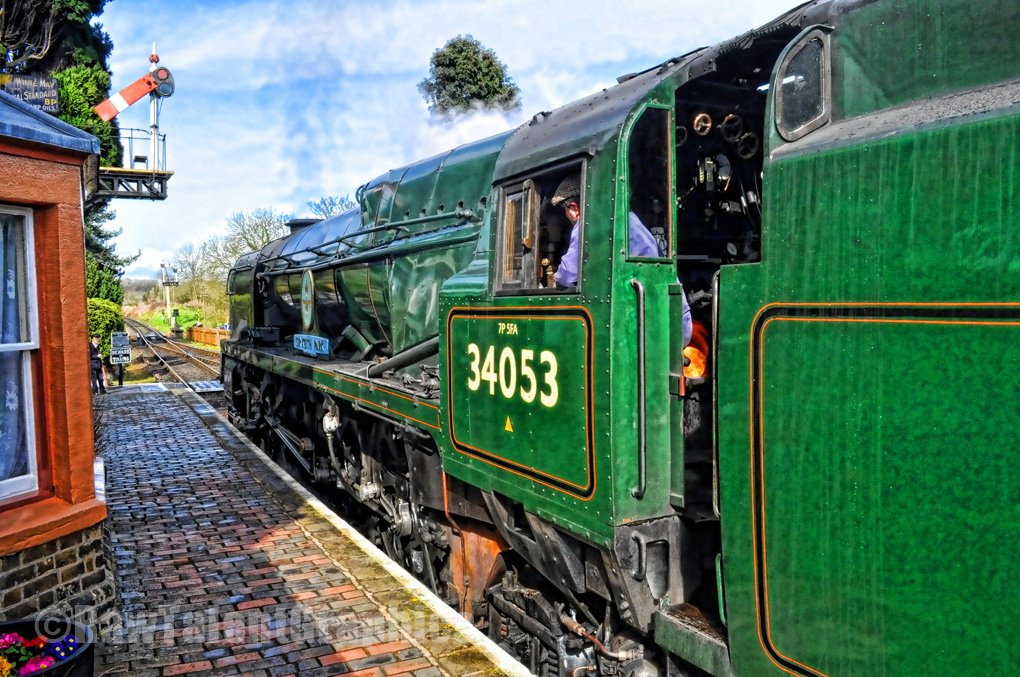 RT_Graphics's tweet image. New image for sale in the RTG store: rawtalentgraphics.co.uk/product/locomo… #SirKeithPark #steam #railways