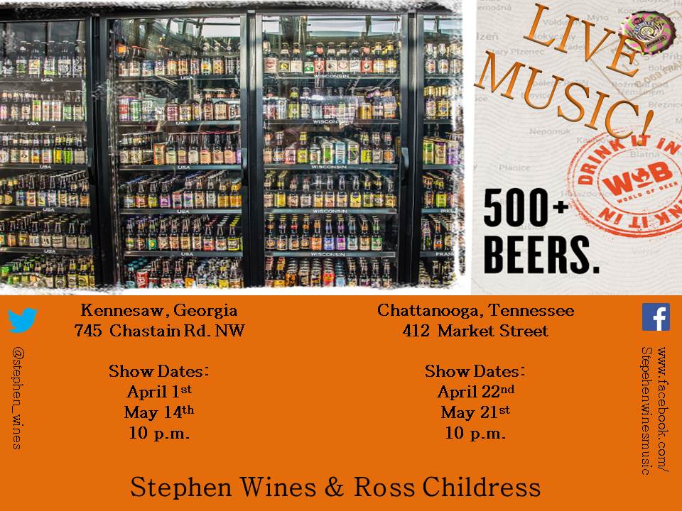 stephen_wines's tweet photo. #livemusic #stephenwinesmusic #worldofbeer https://t.co/5gt4Rn6cKP