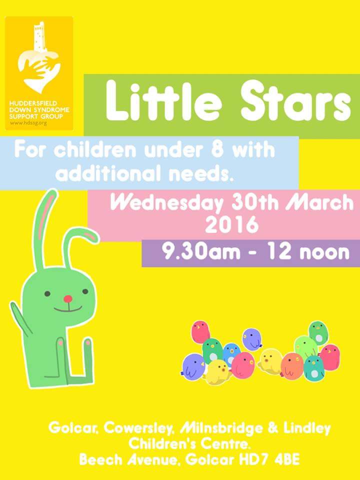 hdssg1's tweet photo. This week! #LittleStars for under 8's with any #additionalneed #Kirklees #Huddersfield https://t.co/h9HZmuo4De