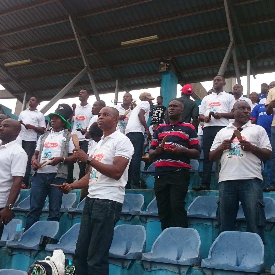 riversunited_fc's tweet photo. Rivers United Supporters Club every ready to ginger their team to victory. https://t.co/qHa8XC1nyU