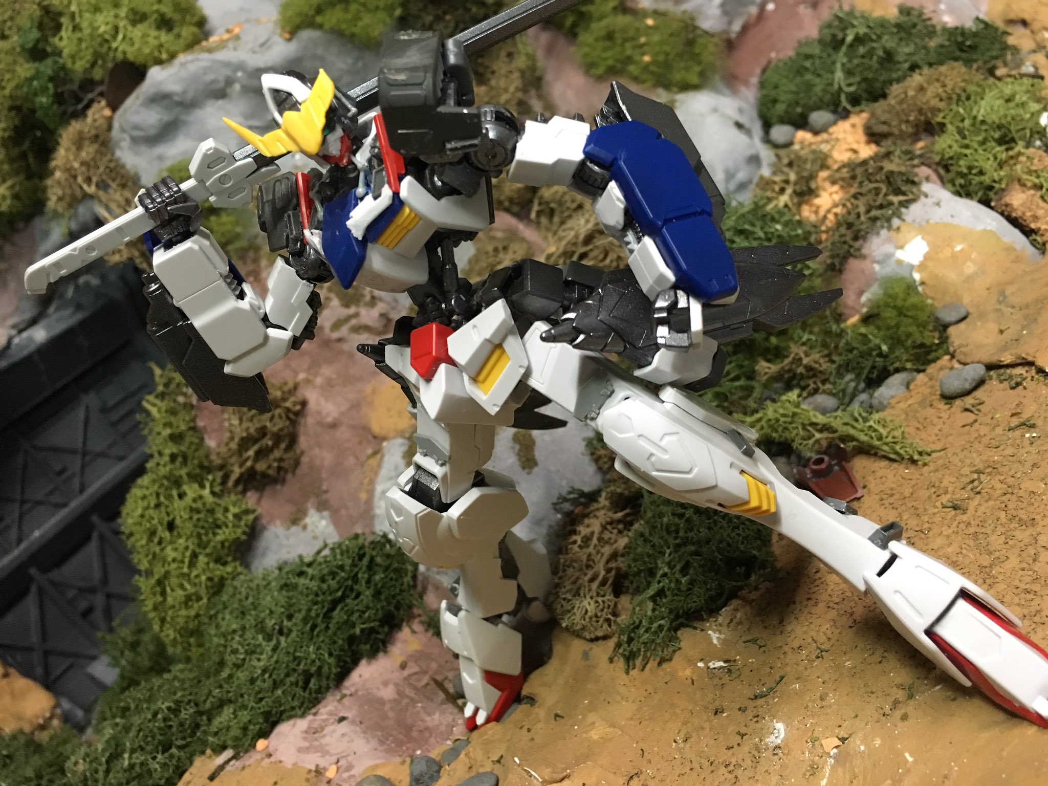 売れ筋商品 グレイズvsバルバトス ディオラマ 模型/プラモデル - ciat