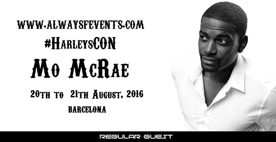SOASpainCON's tweet photo. 5º Invitado para la @HarleysCON es @TheRealMoMcRae ! 
Hazte con tu pase! -> Tienda: https://t.co/0PcrjugonS #SOAFX https://t.co/HXi3AIHIXV