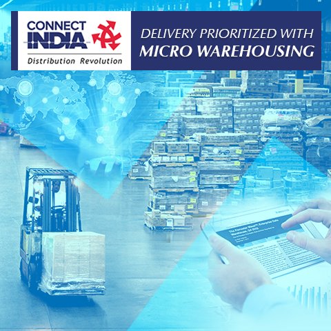 ConnectIndia_'s tweet image. With #ConnectIndia’s #MicroWarehousing option, goods can be delivered within 24 hours #premiumdelivery mode.