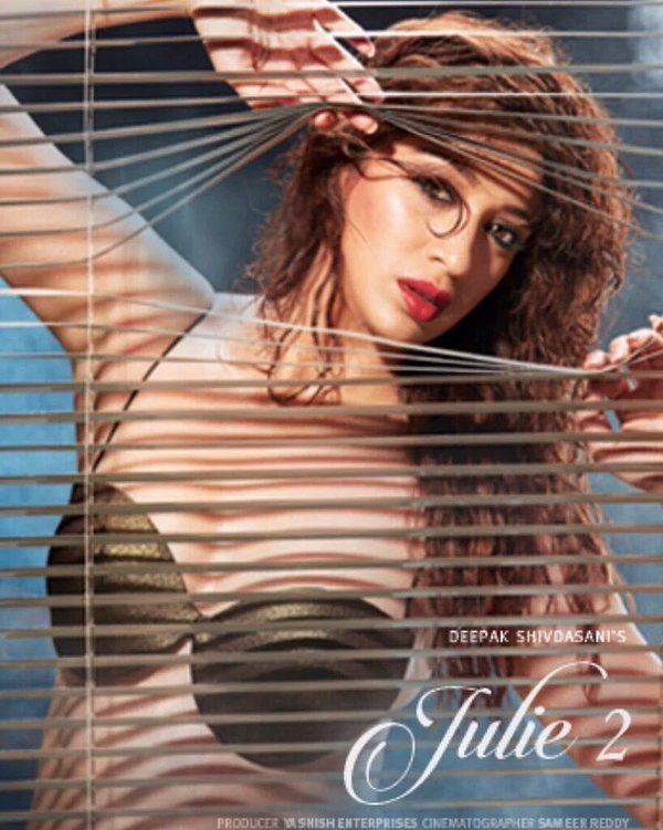 kolly360's tweet photo. Raai Laxmi's (@iamlakshmirai ) first Hindi movie #Julie2 posters | #Raai50 https://t.co/l5tqwwbkBO
