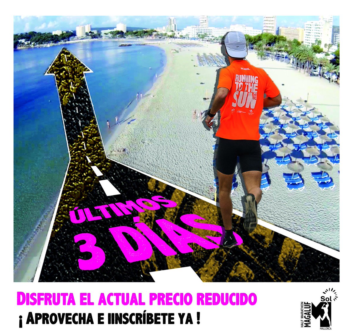 SolMagaluf's tweet photo. Si te inscribes antes de que acabe el mes disfrutarás del actual precio reducido! https://t.co/iT7wGqn7YC https://t.co/jUNRrhqBr0