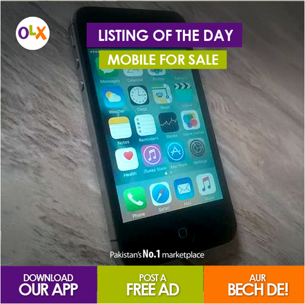 OLX_Pakistan's tweet photo. Want to buy used Mobile Phone?Click here to see the listing: https://t.co/UrbUayCHCO
#OLX #UsedMobilePhone https://t.co/A80i1AH5ZO