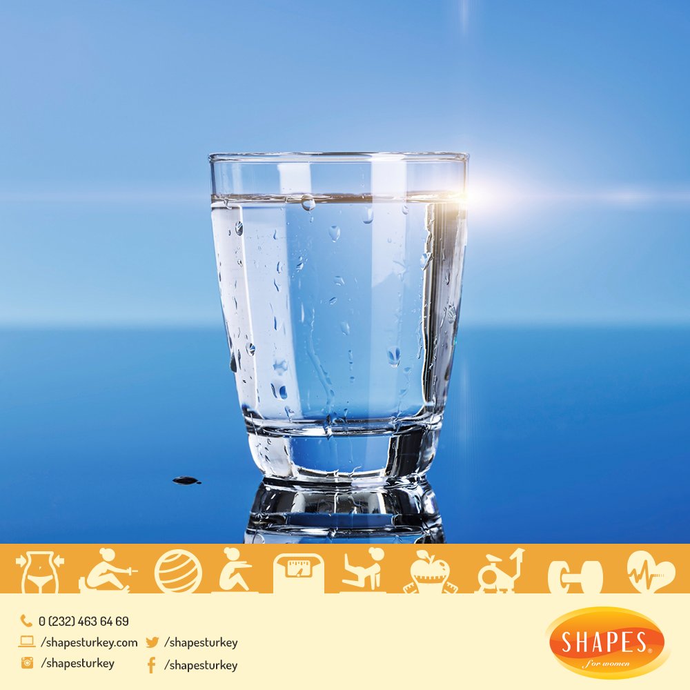 Su hayattır. Egzersiz sırasında yeterli miktarda su içmeyi unutmayın. ;)