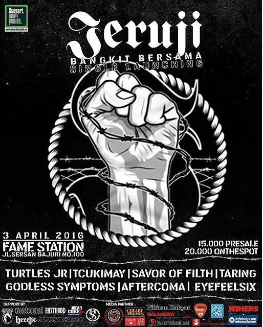 Jeruji Gelar Pesta Rilis Singel "Bangkit Bersama" I rioticrecords.com/news/jeruji-ge…