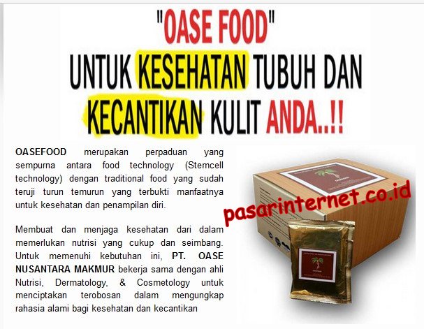 Apa itu Oasefood ?