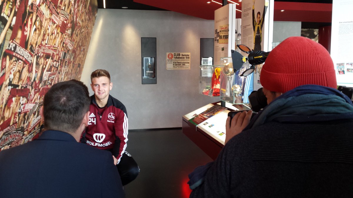 Niclas #Füllkrug im Gespräch mit @Sky_MatthiasB, diese Woche auf #SSNHD zu sehen. #fcn