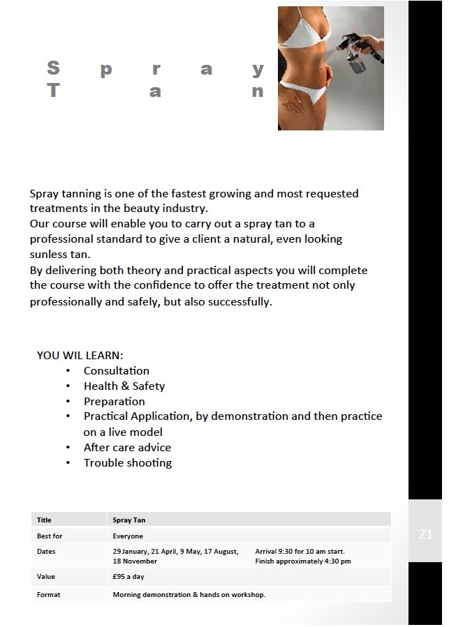 HairAcademySW's tweet photo. Spray Tan Course - April 21st. This is the perfect course to get clients looking tantastic! Book now 01823 350333 https://t.co/FQsacQmMiN