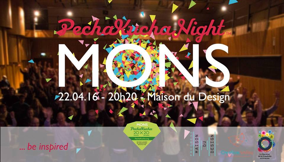 <a href="/PechakuchaMons/">PechakuchaMons</a> 22/04, nous serons <a href="/MaisonduDesign/">La Maison Du Design</a> #semainedelacréativité #creativewallonia eventbrite.fr/e/billets-11th…