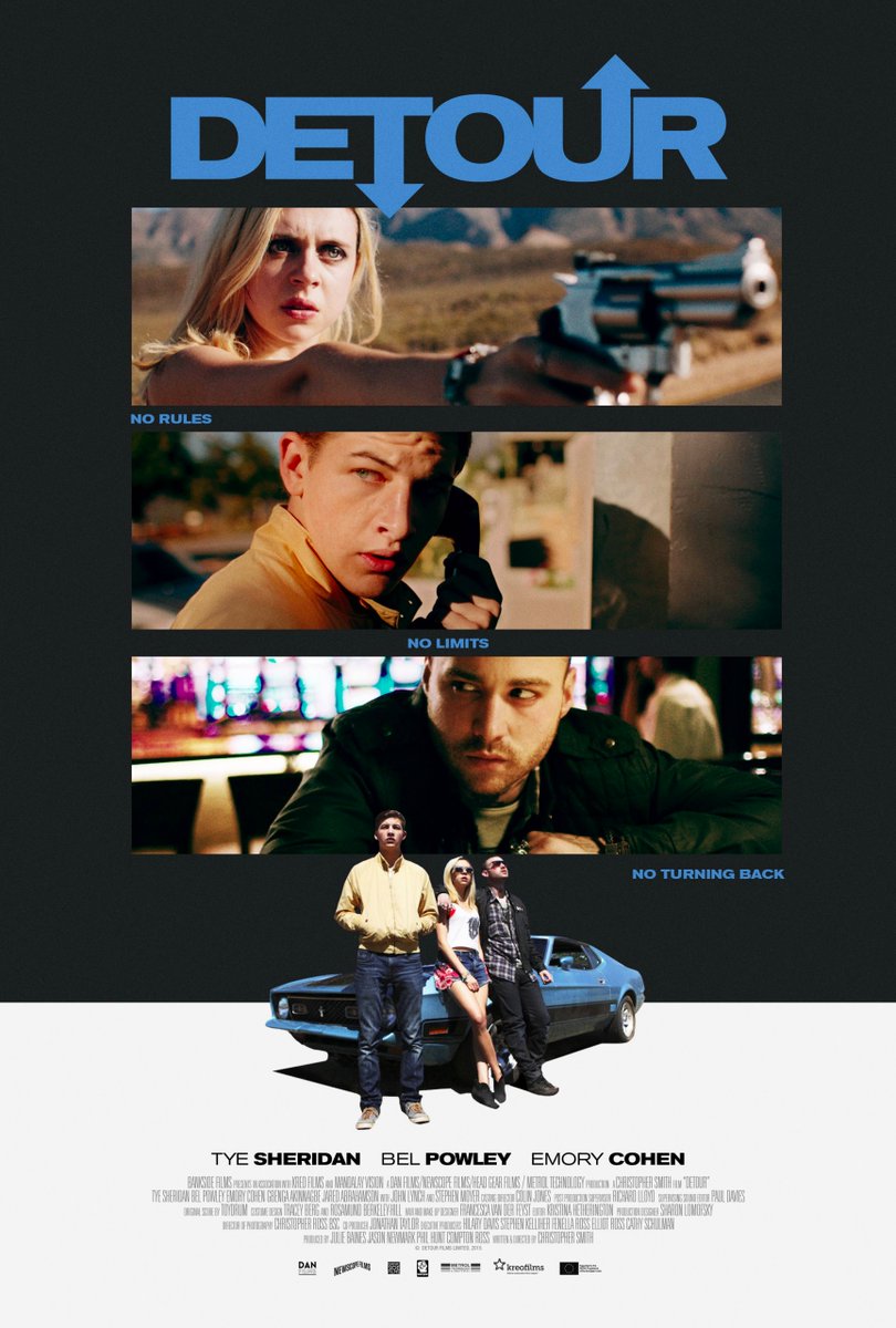 Dan_Films's tweet photo. Have you seen the poster for Detour? Premiering at #Tribeca2016 tickets on sale today! https://t.co/QVuzQHh6AJ