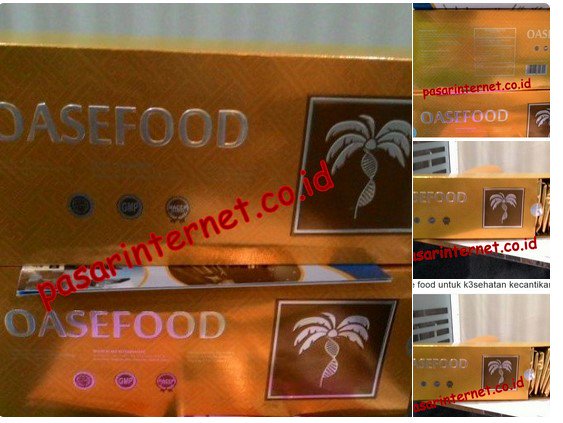 Produk kesehatan dan kecantikan oasefood