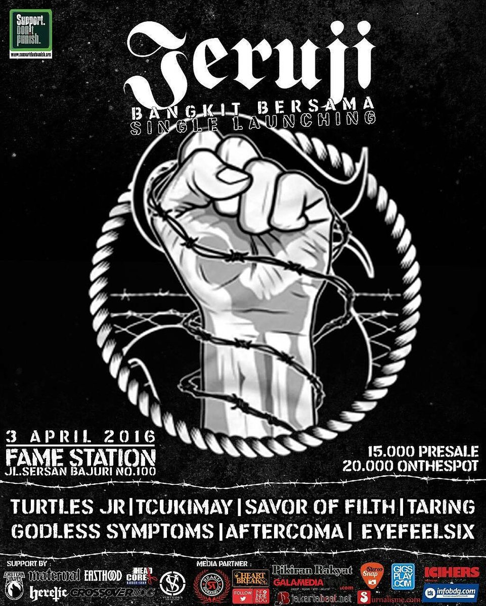 ginankoesmayadi's tweet photo. MINGGU 3 APRIL 2016 Pukul 15.00 Di Fame Station
Di Haturanan Linggih di Hiburan Kami yg Jelata
#supportdontpunish https://t.co/G9iaUay36L