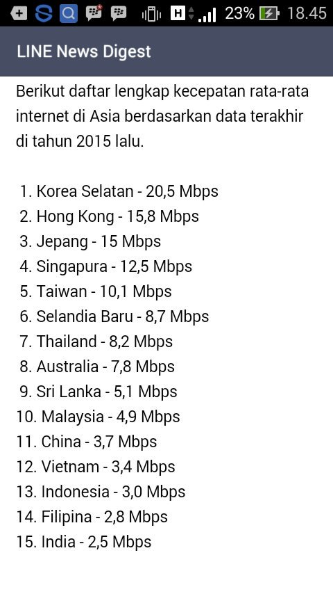 BraynRinaldy's tweet photo. @rezaoktovian gimana internet mau ngebut bang peringkat indonesia aja 2 terbawah peringkat 13 https://t.co/uw7ciSPHzS