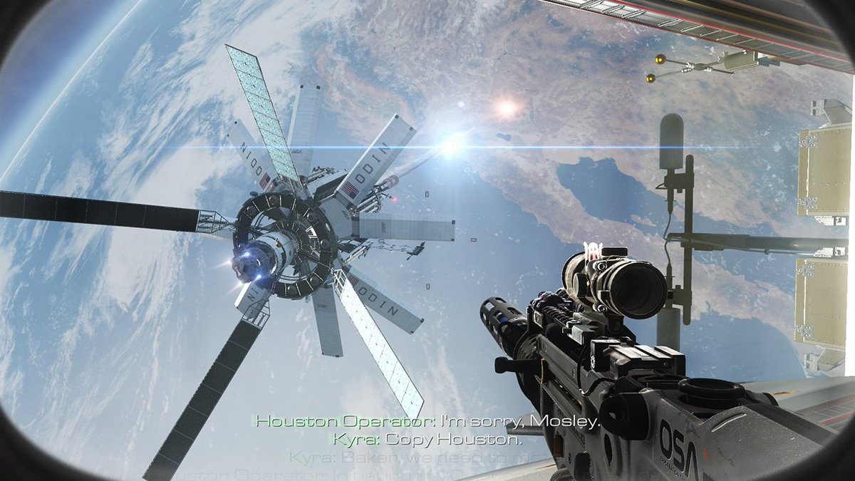 IGN's tweet photo. Call of Duty 2016 rumours: "Very far future. Space Combat. Full on sci-fi." Interested? https://t.co/nhKqnRH0xk https://t.co/kUJct9LKE5
