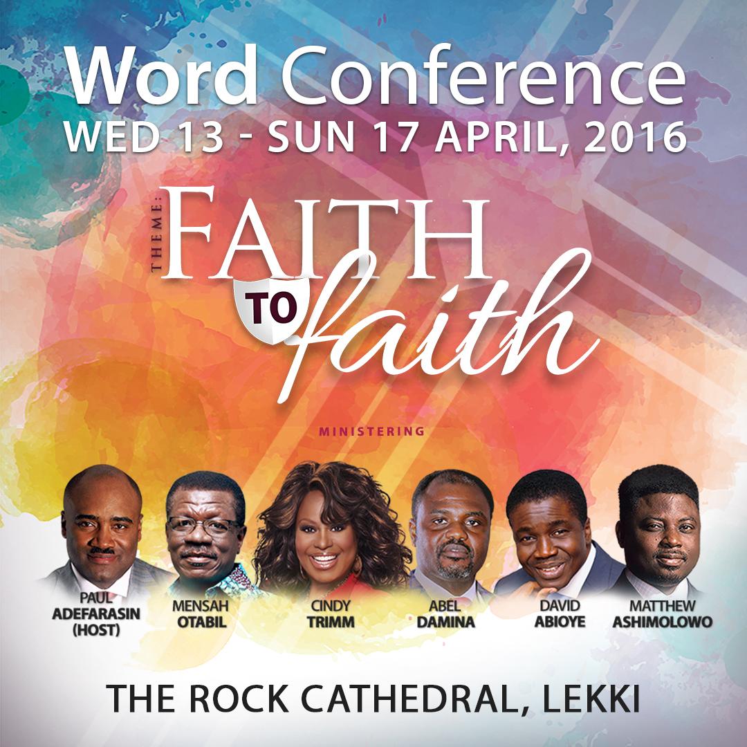 David Abioye, Mathew Ashimolowo, Abel Damina, Mensah Otabil At Word Conference 1
