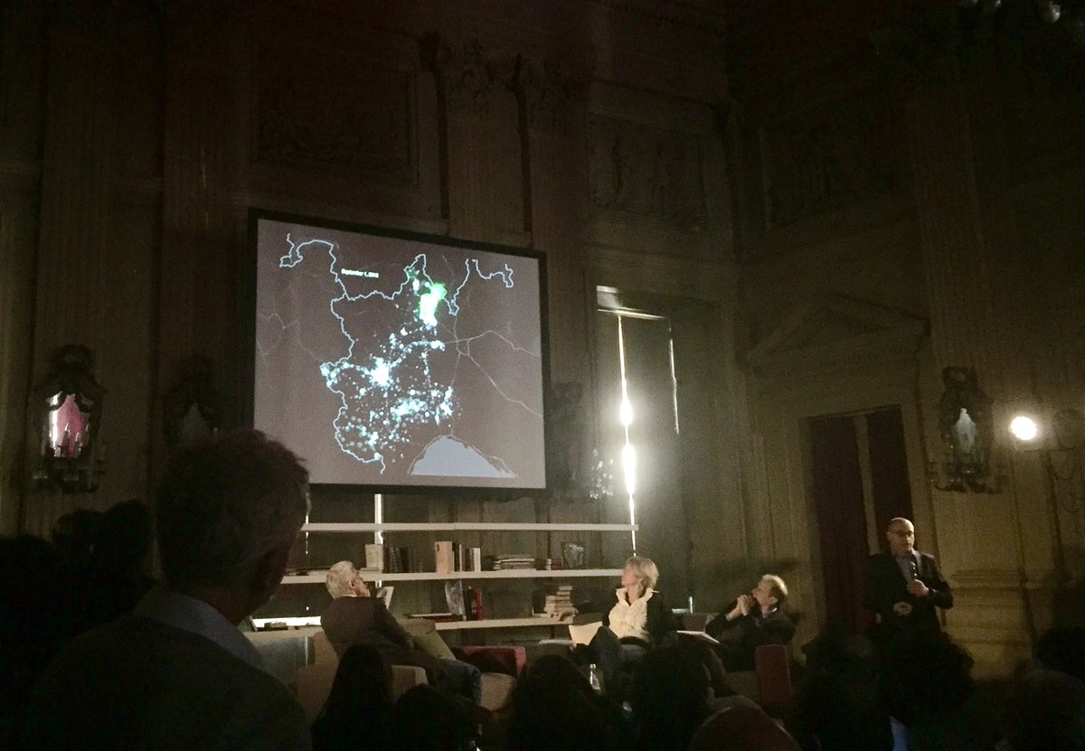 #smarttourism e #bigdata in #Piemonte nell'analisi <a href="/VodafoneIT/">Vodafone it</a> <a href="/eurobeinat/">EB</a> mostra la ricca mappa luminosa delle aree