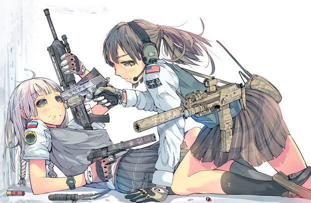 ミリタリー少女のtwitterイラスト検索結果 古い順