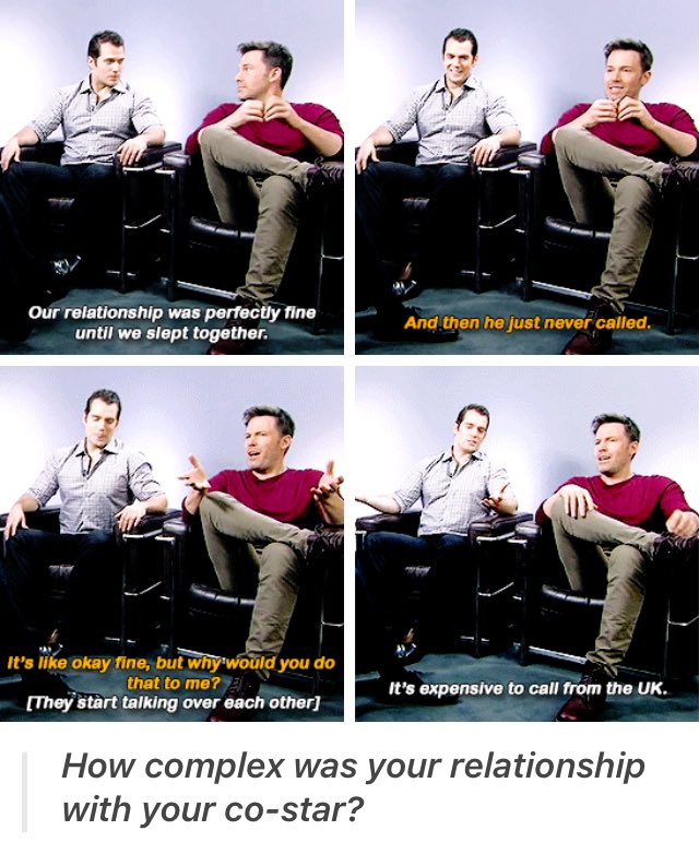 bestofbenry's tweet photo. "How complex was your relationship with your co-star?" https://t.co/xTDDrTOSZM