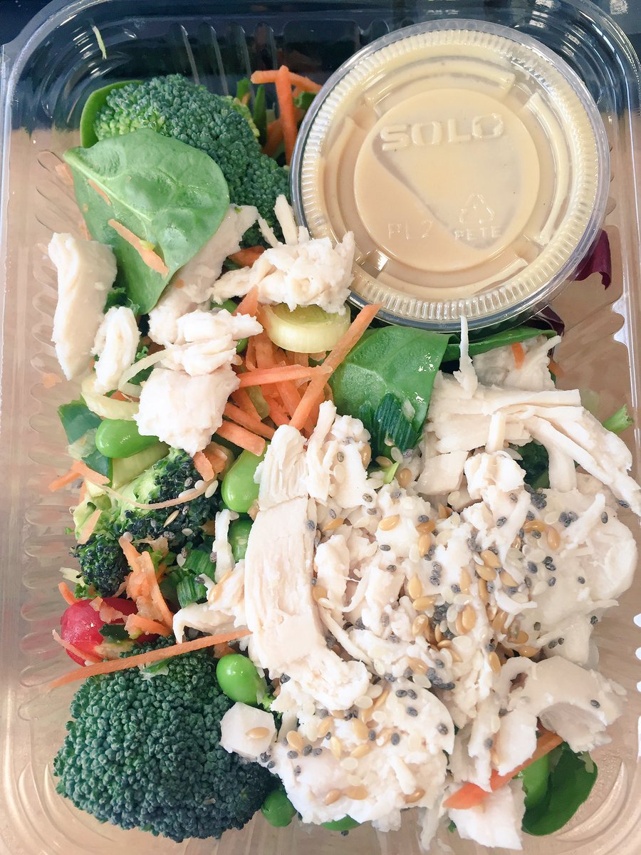 n1ccola's tweet photo. Thank god for chicken, broccoli &amp; salad #easter #eggcess https://t.co/dsOSJStHzO
