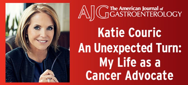Katie Couric's powerful story #AmJGastro #ColonCancerAwarenessMonth <a href="/katiecouric/">Katie Couric</a>  <a href="/EIF_NCCRA/">NCCRA</a> goo.gl/piFdwQ