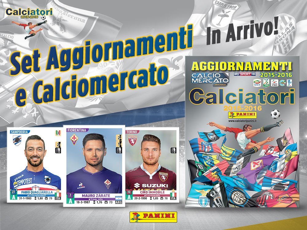 Figurine Panini Extra sul Calciomercato invernale