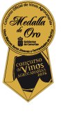 Medalla de Oro a nuestro vino Blanco Malvasía Aromática en el Certamen Agrocanarias 2016.