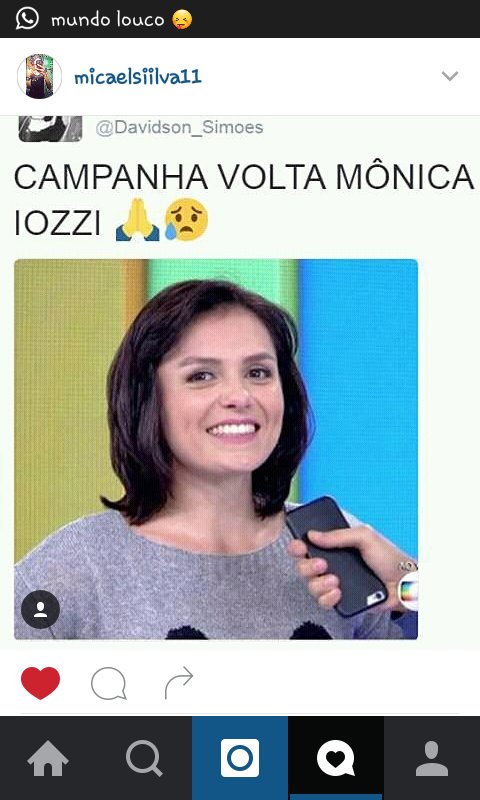 Micaeel_Siilvaa's tweet photo. @RedeGlobo quero Mônica #iozzi de volta https://t.co/vYlSJroGTY