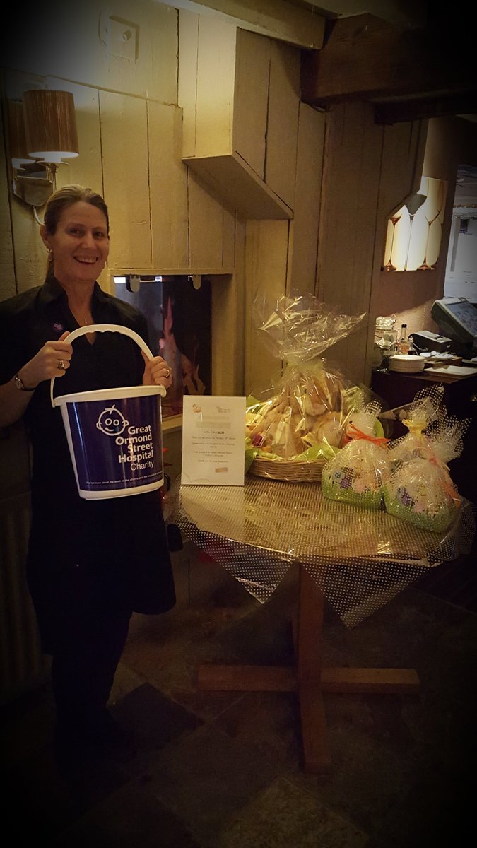 Travellers Rest Cambridge raised £460 for GOSH over the Easter Hols thank you to all for your kind donations.