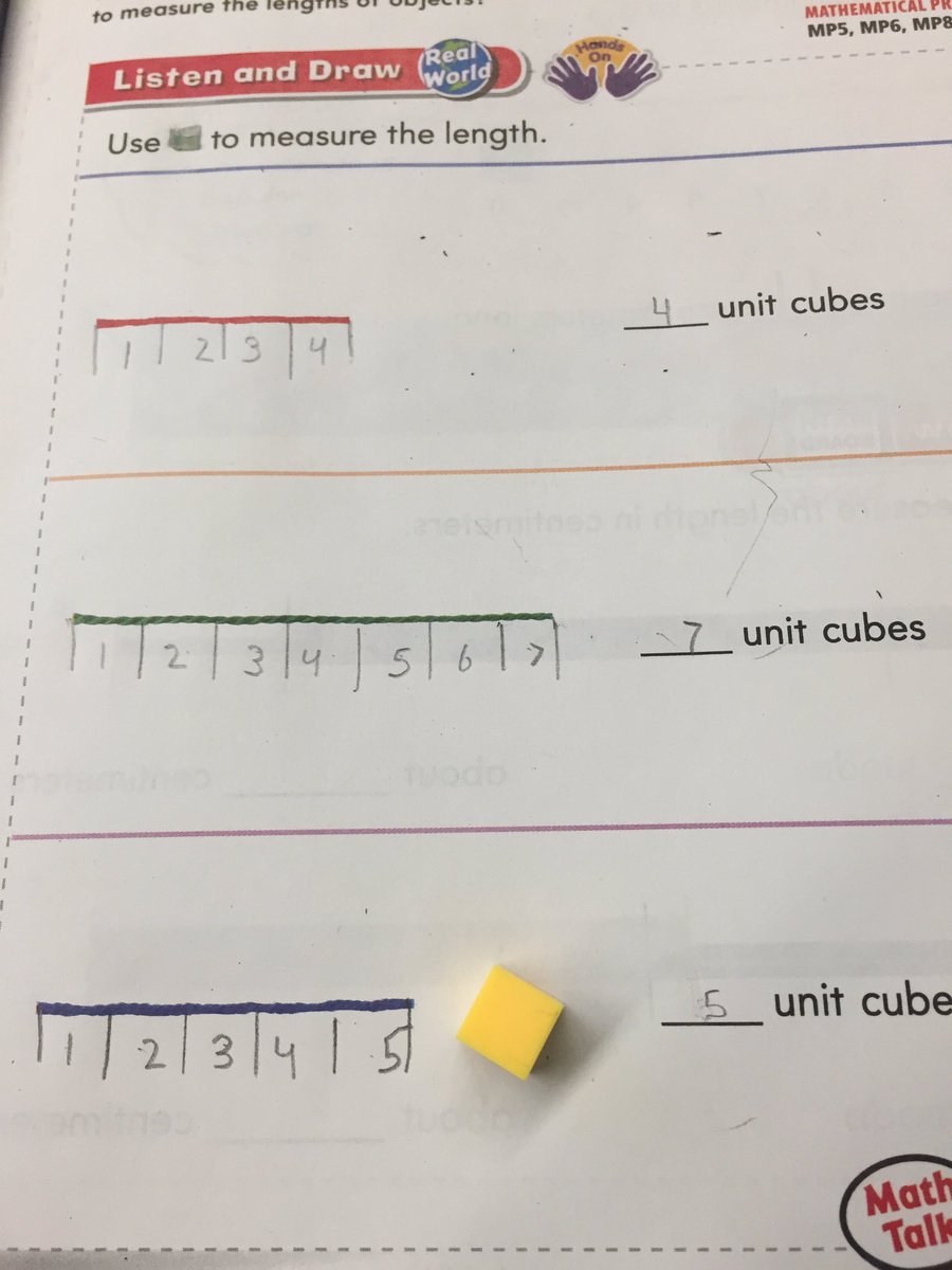 2ndGradeJKO's tweet image. #class201 learns to measure with a centimeter model! #2ndgrade #gomath #manipulatives #mrsgrubstein @PS66JKO