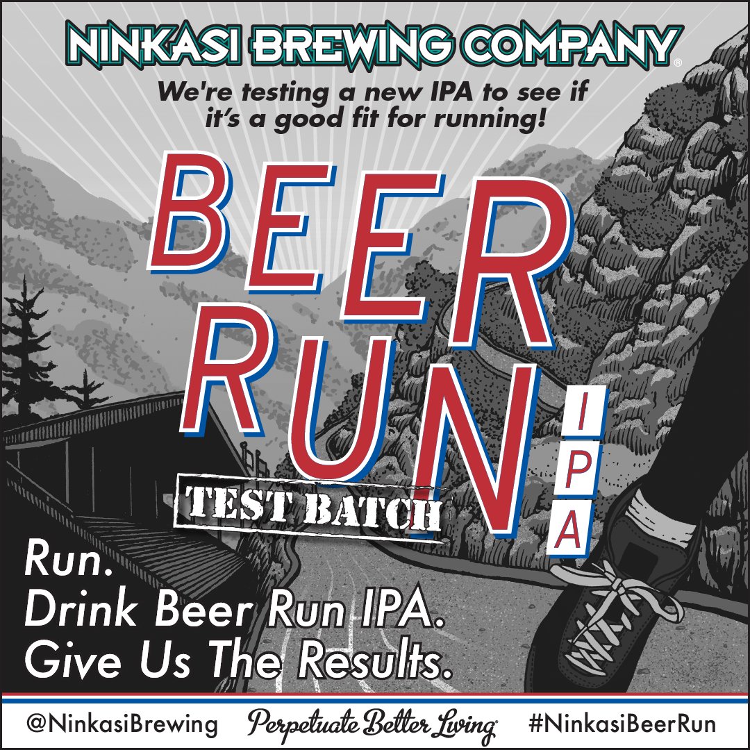 NinkasiBrewing's tweet image. Beer Run PDX with us TOMORROW! We're meeting the @NoPoRunClub at 6:30pm for pavement and pints!