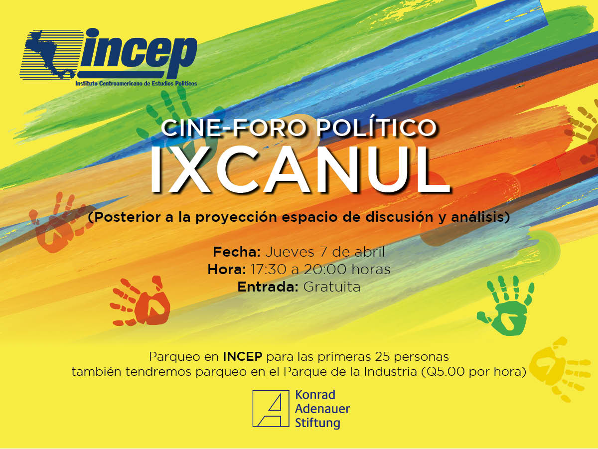 _INCEP_'s tweet photo. #GUATEMALA
CINE-FORO IXCANUL
Jueves 7 de abril en #INCEP (8calle 0-32, zona 9, frente al Parque de la Industria) https://t.co/V6di8R9cnZ