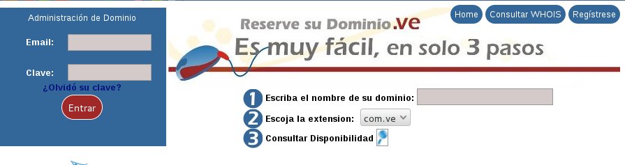 Conatel's tweet photo. #NIC.ve Reservar tu dominio es muy fácil, ingresa en| https://t.co/FXt1VFibxL https://t.co/C7GjFXyAt1